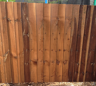 Fencing, feather edge fencing in Abergavenny